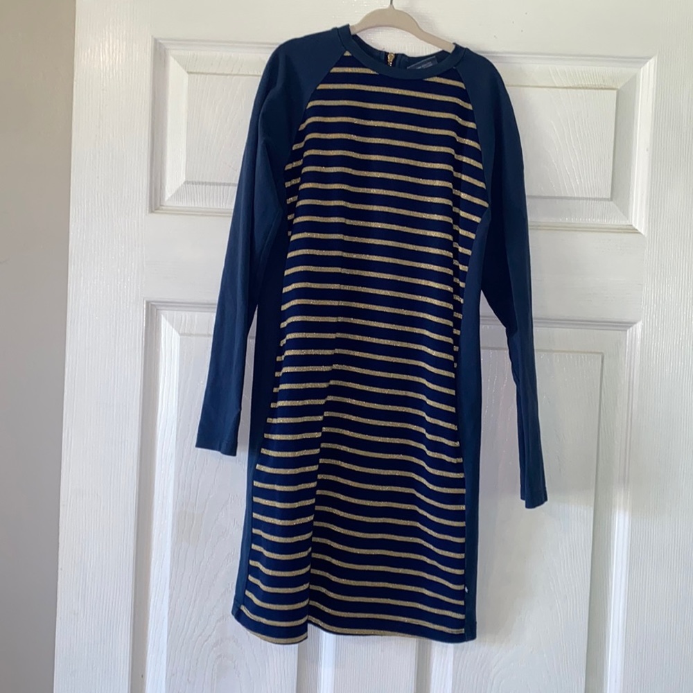Toobydoo Striped A-line Dress